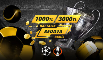 HAFTALIK BEDAVA BAHİS